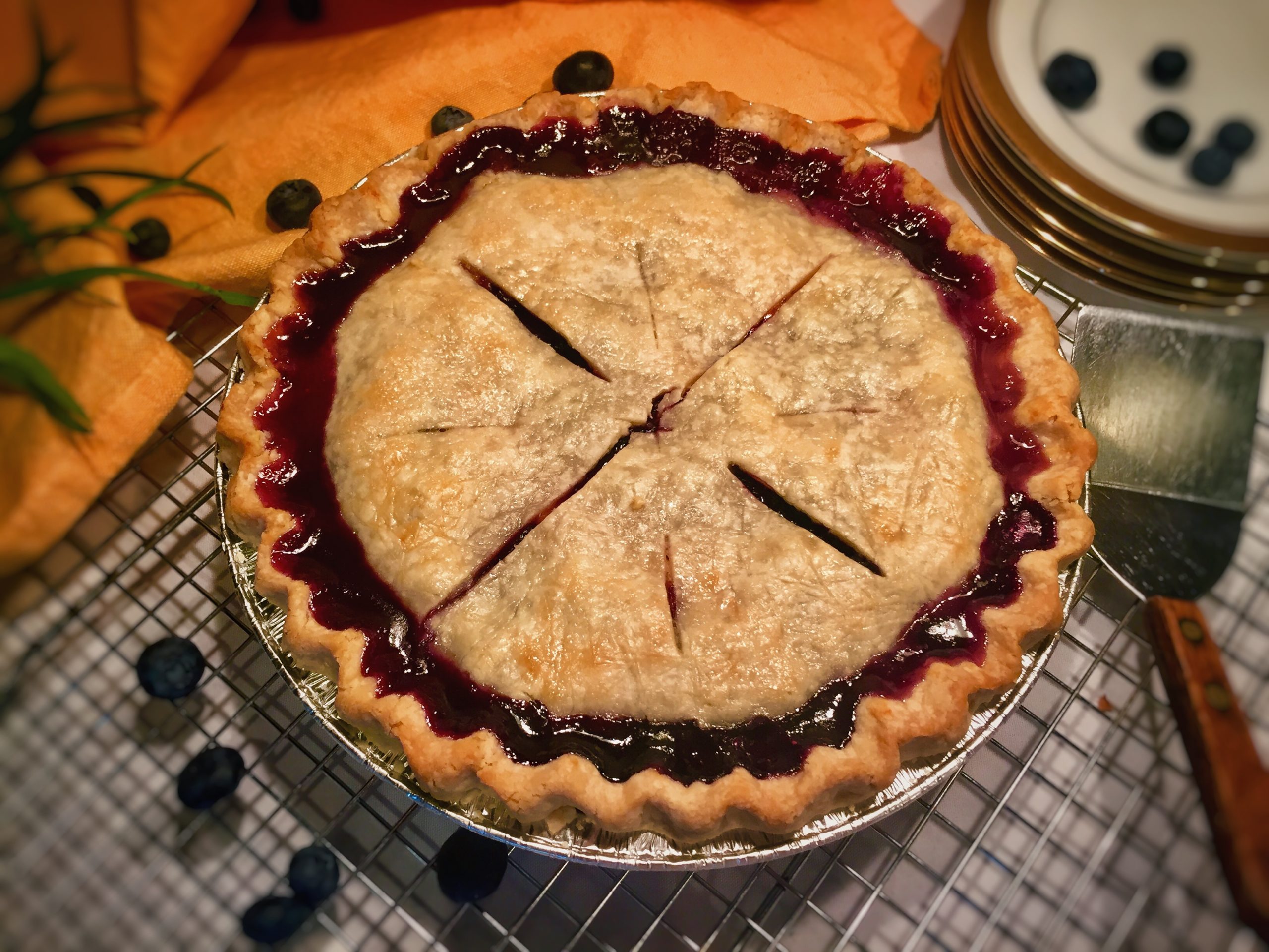 Fresh Berry Pie - Mom's Heart